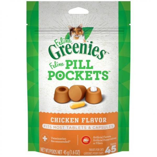 Pill Pockets Cat Chicken 1.6oz