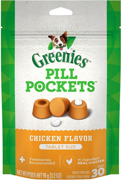 Pill Pockets Dog Chicken Small 3.2oz