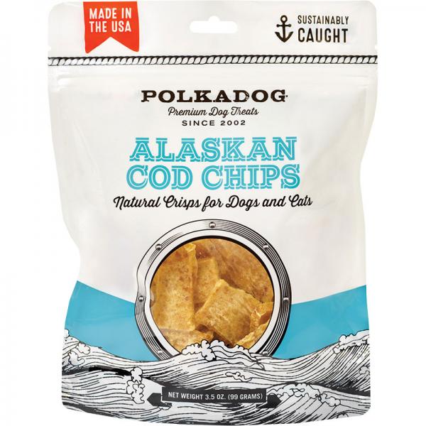 Polka Dog Cod Chips 3.5oz