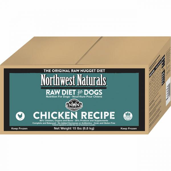Northwest Naturals D Raw Chicken Nuggets Bulk 15lb