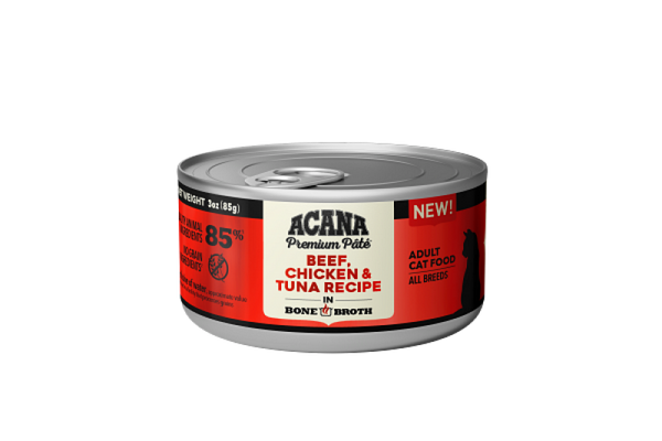 Acana C Can Beef, Chicken & Tuna Recipe 3oz
