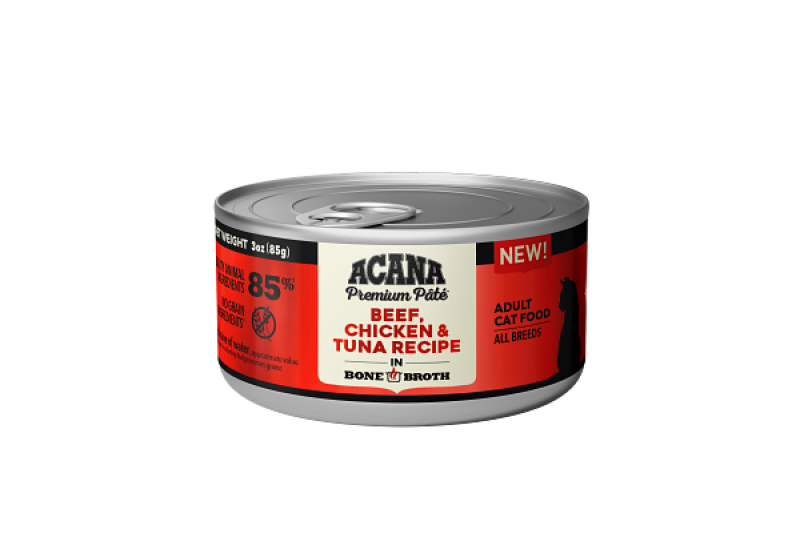 Acana C Can Beef, Chicken & Tuna Recipe 3oz