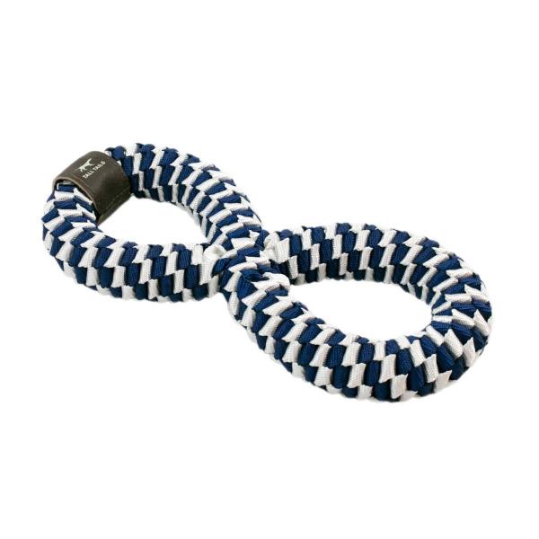 Tall Tails D Braided Infinity Tug Navy 11"