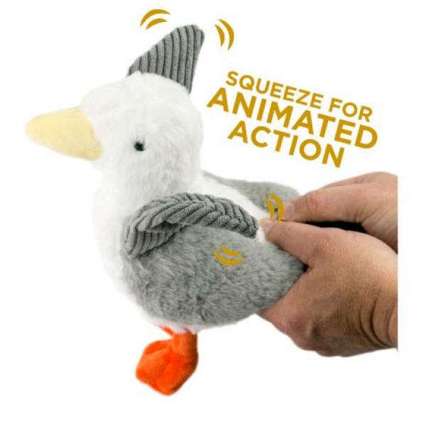 Tall Tails D Animated Seagull Toy
