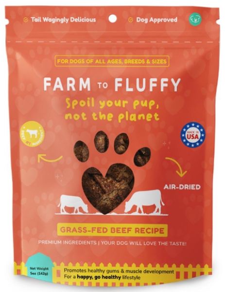 Farm to Fluffy D Beef Jerky 5 oz