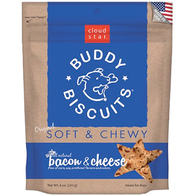Buddy Biscuit Soft Bacon & Cheese 6oz