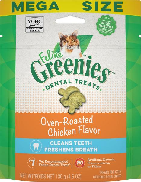 Greenies Cat Chicken Dental Treats 4.6oz