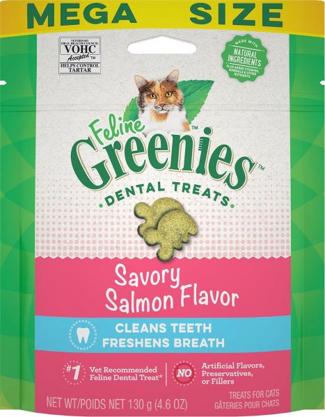 Greenies Cat Salmon Dental Treats 4.6oz
