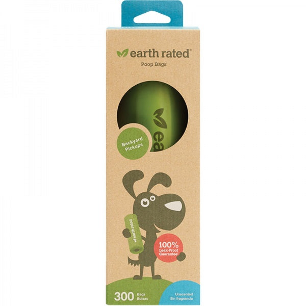 Earth Rated D Unscented Poop Bags 300 count