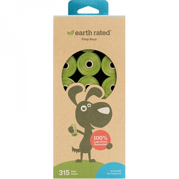 Earth Rated D Unscented Poop Bag 315ct