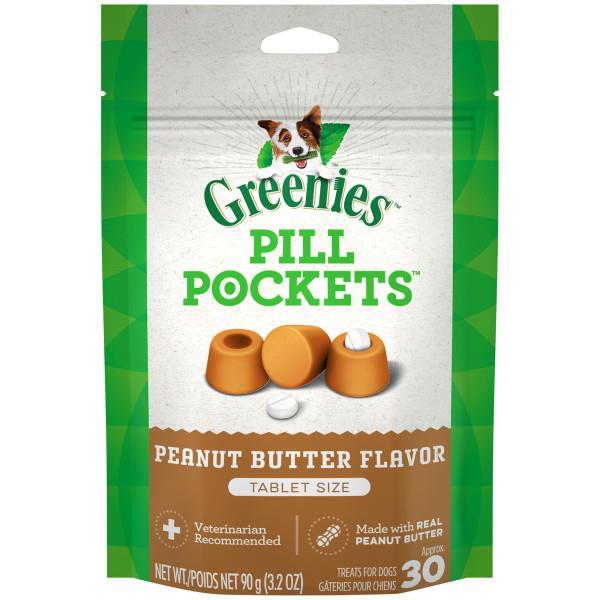 Pill Pockets Dog Peanut Butter S.