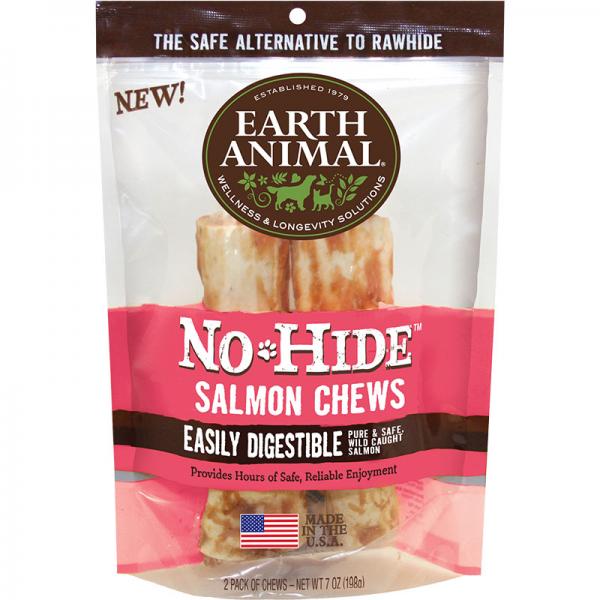 Earth Animal D No Hide Salmon 7" 2-Pack