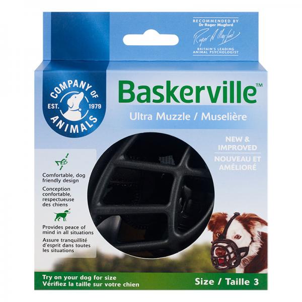 Company of Animals D Muzzle Baskerville Ult Blk LB3