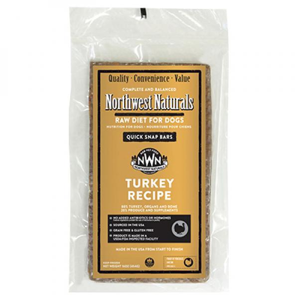 Northwest Naturals D Raw Turkey Bar Bulk 25lb