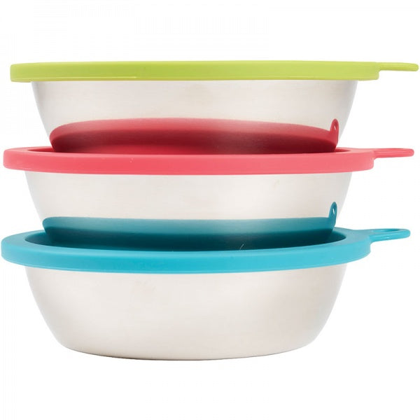 Messy Mutts D Bowl and Lid Set 6 Cup (W: only)
