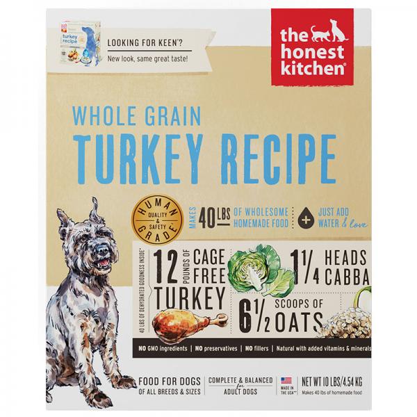 The Honest Kitchen D 10lb Turkey Whole Grain (Keen)