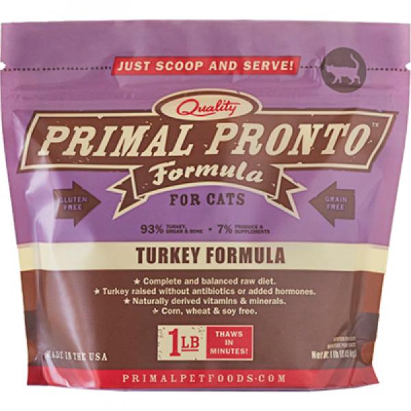 Primal C Raw Pronto Turkey 1lb
