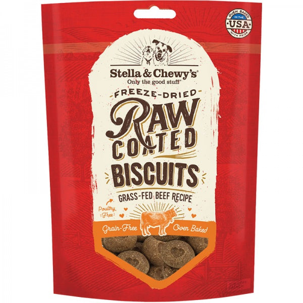 Stella & Chewy's D Raw Coated Bisc Beef 9oz