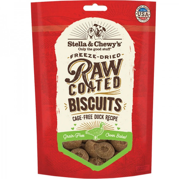 Stella & Chewy's D Raw Coated Biscuit Duck 9oz