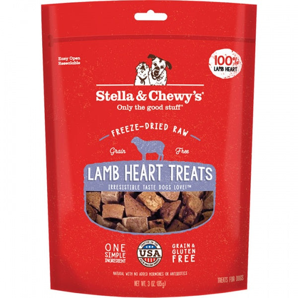 Stella & Chewy's D Treat FD Lamb Heart