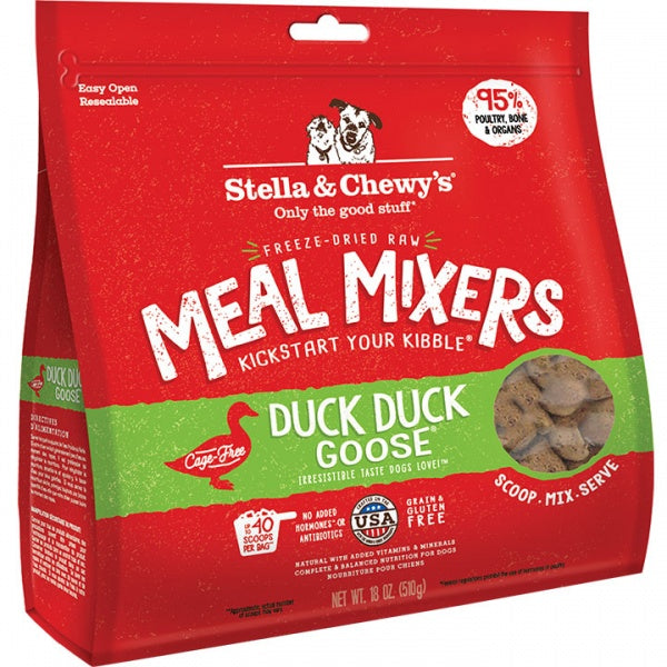 Stella & Chewy's D FD 18oz Meal Mixers Duck Duck Goose