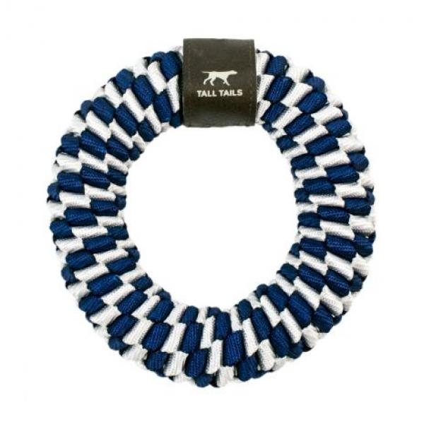 Tall Tails D Braided Ring Navy 6"