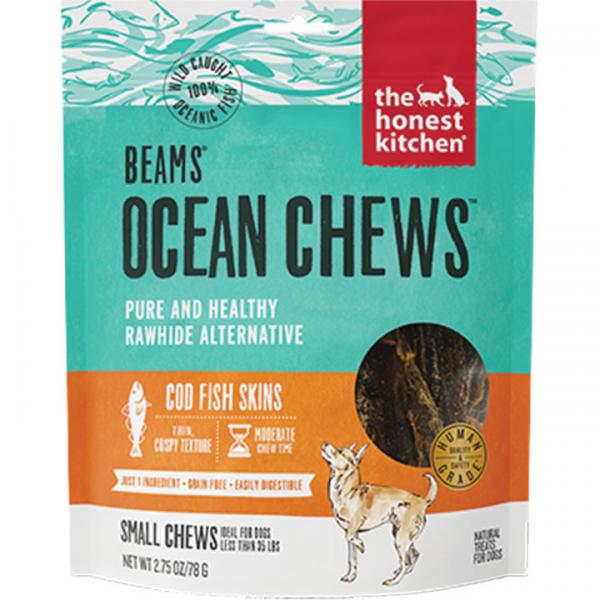 The Honest Kitchen Beams Ocean Chews 2.75 oz Codfish