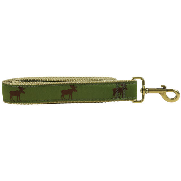 Belted Cow D Leash Moose 1.25"