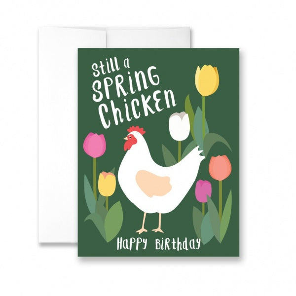 Bainbridge Birthday Card Spring Chicken