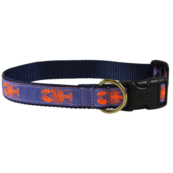 Belted Cow D Collar Lobster Periwinkle S 1"