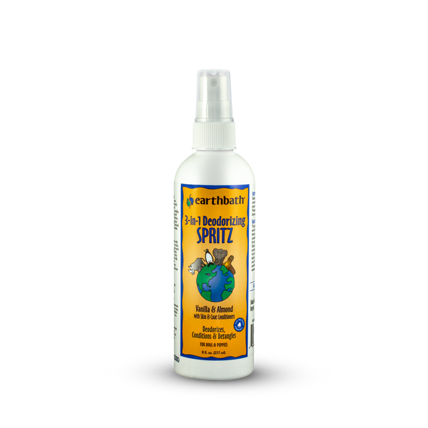 Earthbath D Spray Vanilla Almond 8oz