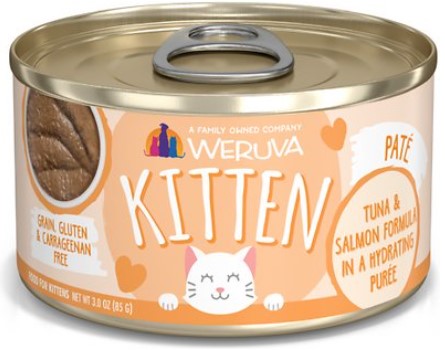 Weruva C Can Kitten Tuna & Salmon Formula 3oz