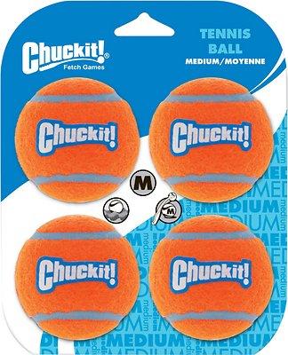 ChuckIt! Tennis Ball Medium 4pk
