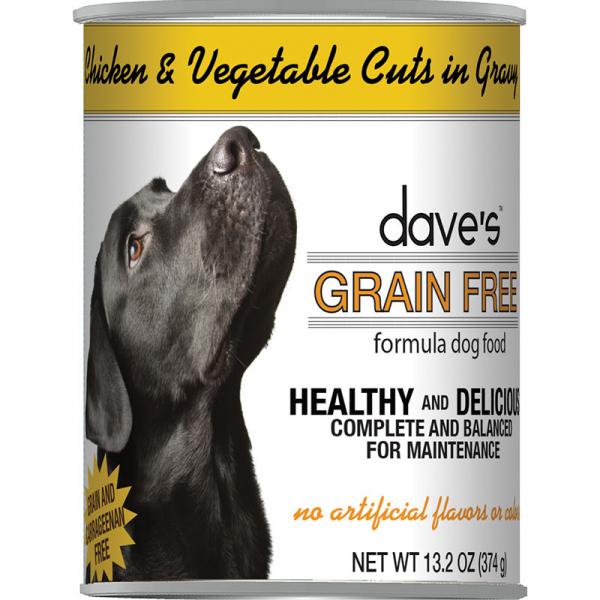 Dave's Pet Food D Can Chicken & Veg 13.5oz