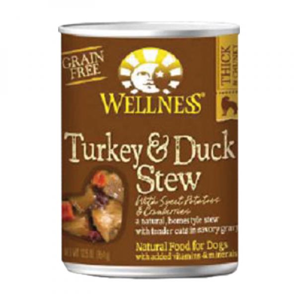 Wellness D Can Turkey & Duck Stew 12.5oz