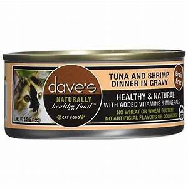 Dave's Pet Food C Can Tuna & Shrimp 5.5oz