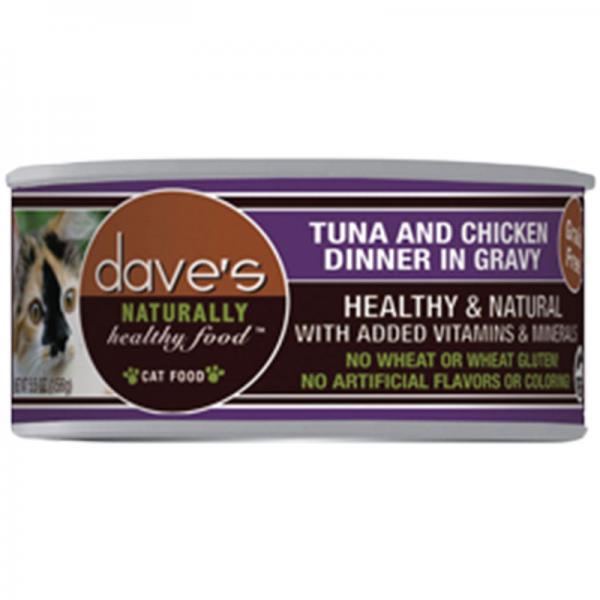 Dave's Pet Food C Can Tuna & Chicken 5.5oz