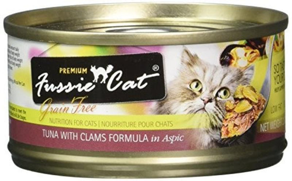 Fussie Cat C Can Tuna & Clam 2.8oz