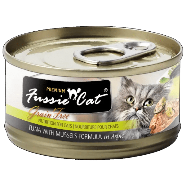 Fussie Cat C Can Tuna & Mussels 2.8oz