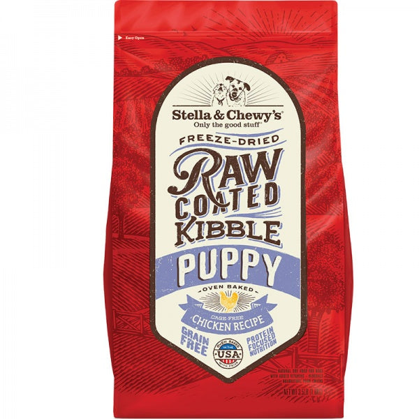 Stella & Chewy's D 3.5lb Raw Coated Chicken Puppy