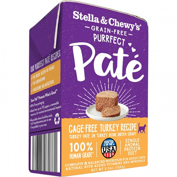 Stella & Chewy's C Can Pate Turkey 5.5oz -NLO