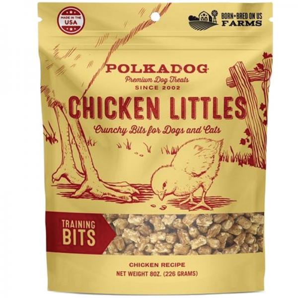 Polka Dog Chicken Little Bits Pouch 7oz