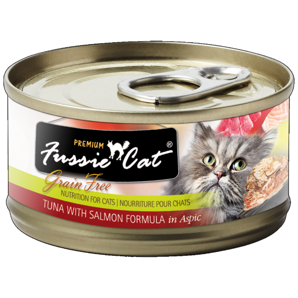 Fussie Cat C Can Tuna & Salmon 2.8oz