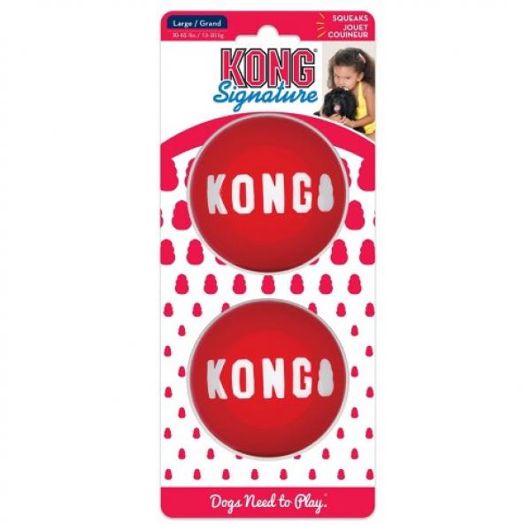 Kong D Signature Balls 2pk L