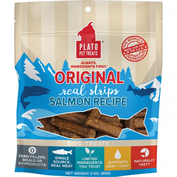 Plato D Original Real Strips Salmon 3oz