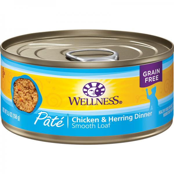 Wellness C Can Chicken/Herring 5.5oz