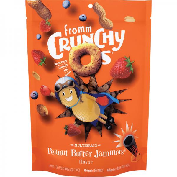 Fromm D Crunchy O's Peanut Butter 6 oz