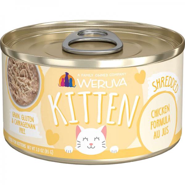 Weruva C Can Kitten Chicken Formula Au Jus 3oz