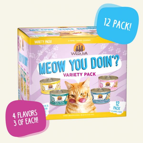 Weruva C Can Meow Ya Doin'? Variety Pack 5.5oz