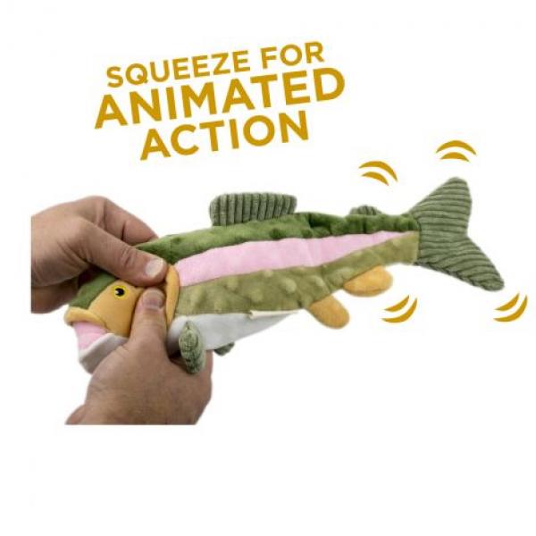 Tall Tails D Animated Trout Toy